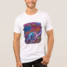Camiseta Masculina Tema Copa do Mundo 2026