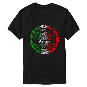 Camiseta masculina tema Leyva sobrenome México