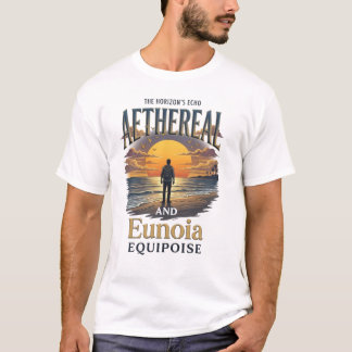 Camiseta masculina The Horizon's Echo Aethereal Me