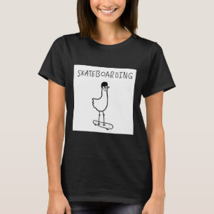 Camiseta Masculina The Skateboarding Duck Streetwe