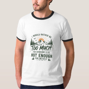 Camiseta Masculina Too Much
