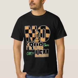 Camiseta Masculina Valor Gráfica Peão de Xadrez Se