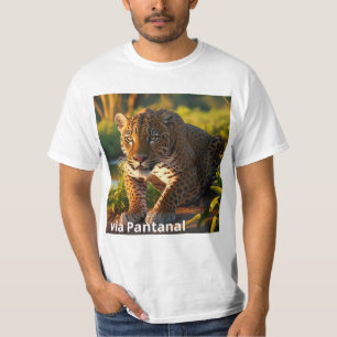 Camiseta Masculina Value Onça Pintada