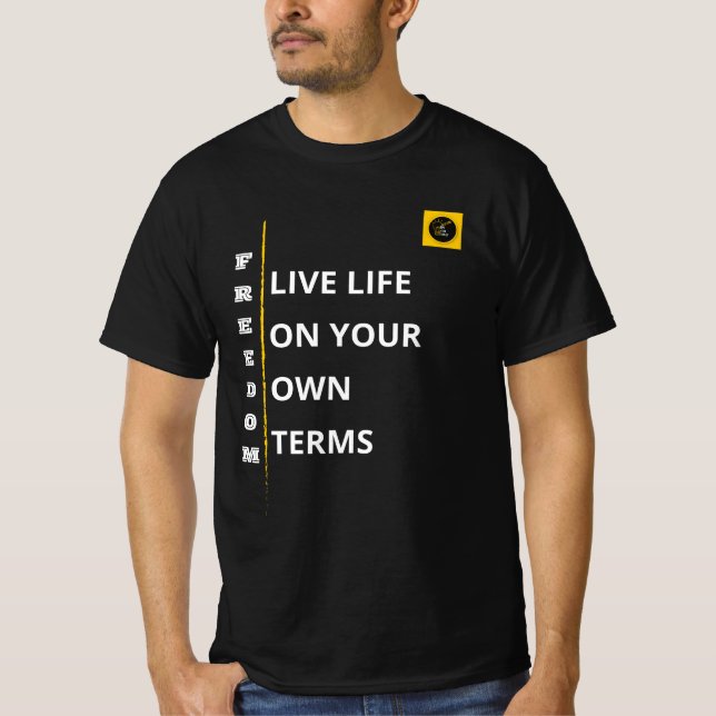 Camiseta Masculina - Vibe da Liberdade (Frente)