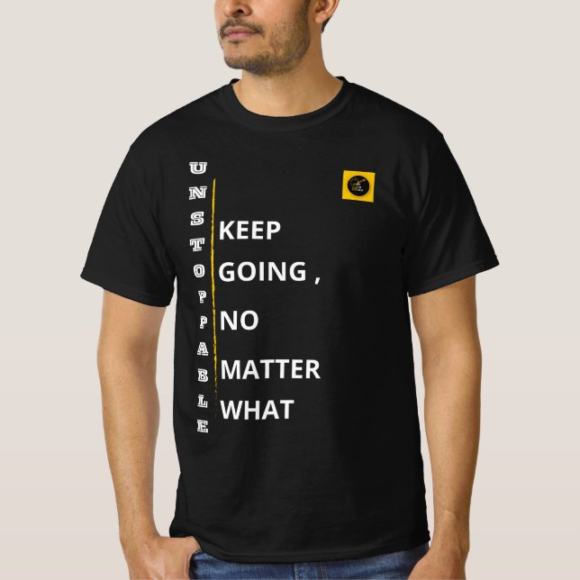 Camiseta Masculina - Vibe Imparável (Frente)