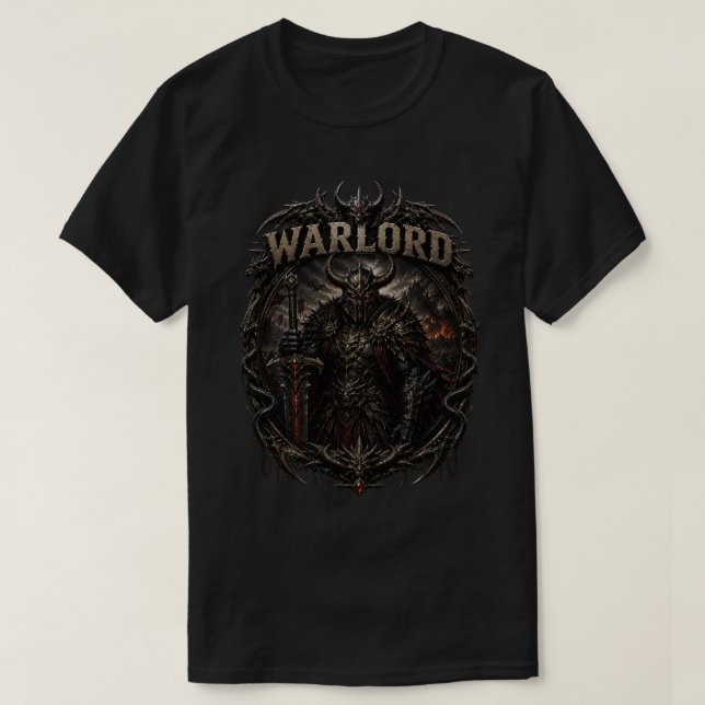 Camiseta masculina Warlord Elite Edition (Frente do Design)
