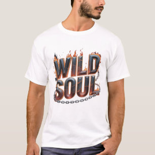 Camiseta Masculina Wild Soul – Edição Chama Leve e