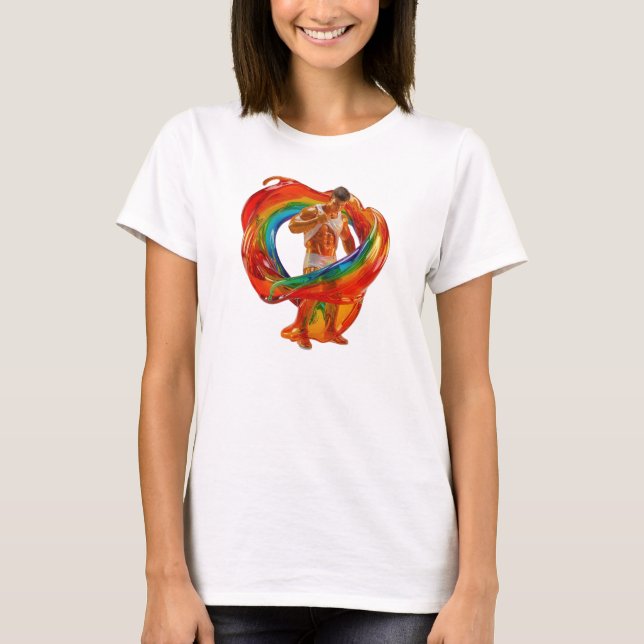 Camiseta Masculinidade moderna e impressionante da Slippery (Frente)