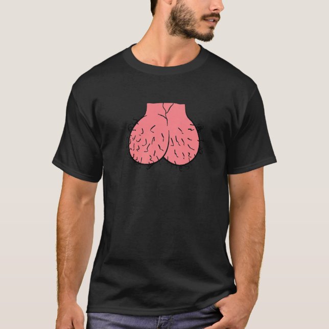 Camiseta Masculino Balls Testicle Homem Testestes Humor (Frente)