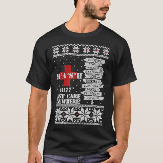Camiseta MASH 4077 engraçado feio