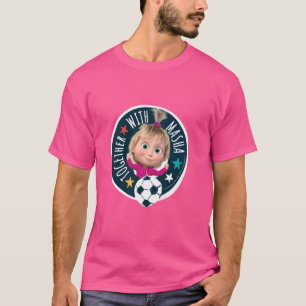 Camiseta Masha e o Urso. Junto com Masha #2