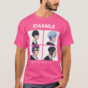 Camiseta Mashle Magic E Muscles Days (Estilo Grunge)