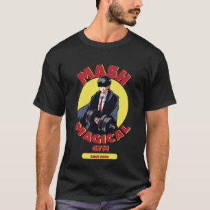 Camiseta MASHLE MÁGICA E MÚSCULOS MASH GINÁSIO MAGICO vinta