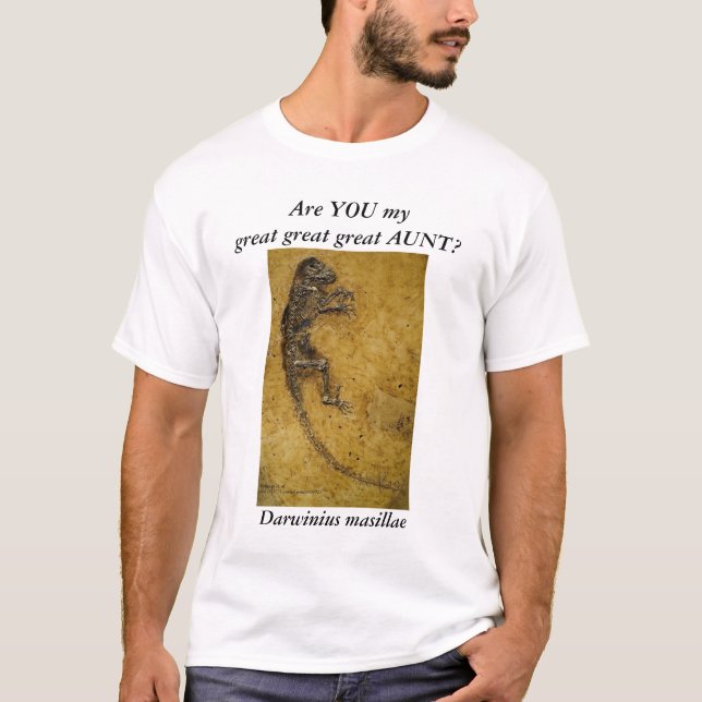 Camiseta Masillae de Darwinius (Frente)