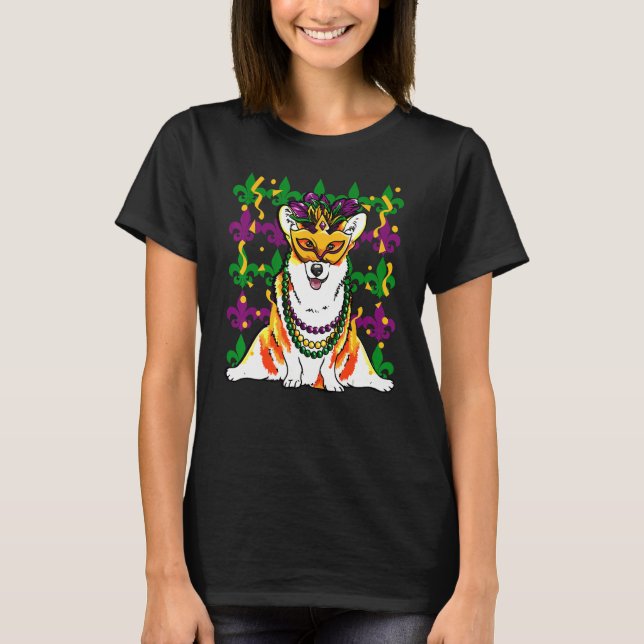 Camiseta Mask Corgi (Frente)