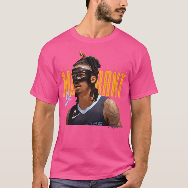 Camiseta Mask Ja Morant (Frente)