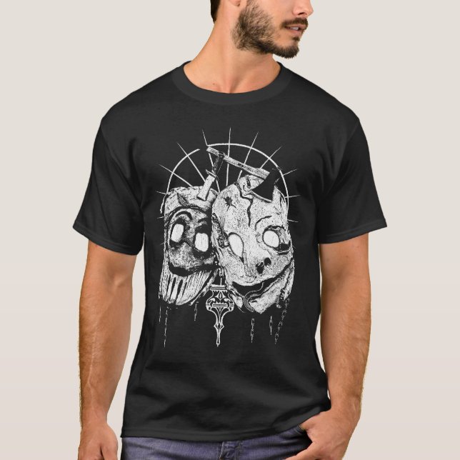 Camiseta Mask of Pain Occult Streetwear (Frente)