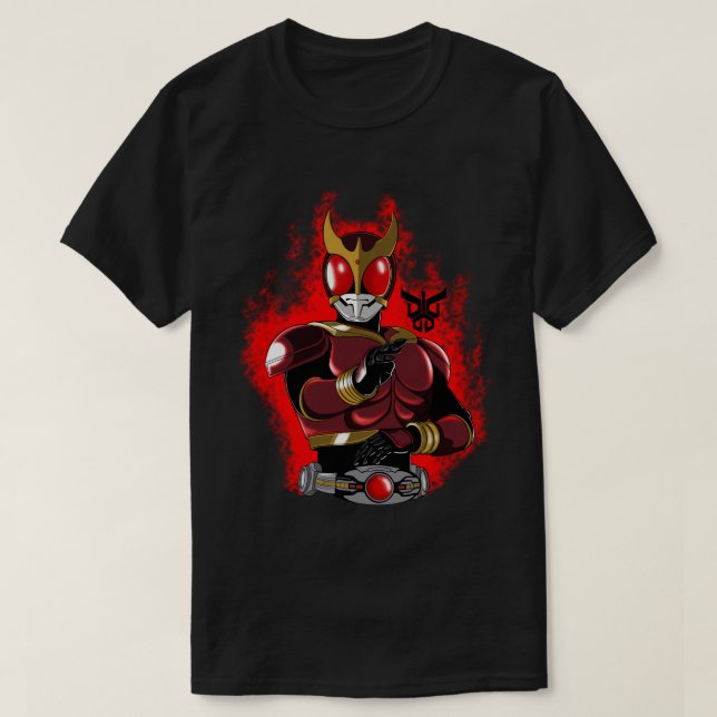 Camiseta Mask Rider Kuuga (Frente do Design)