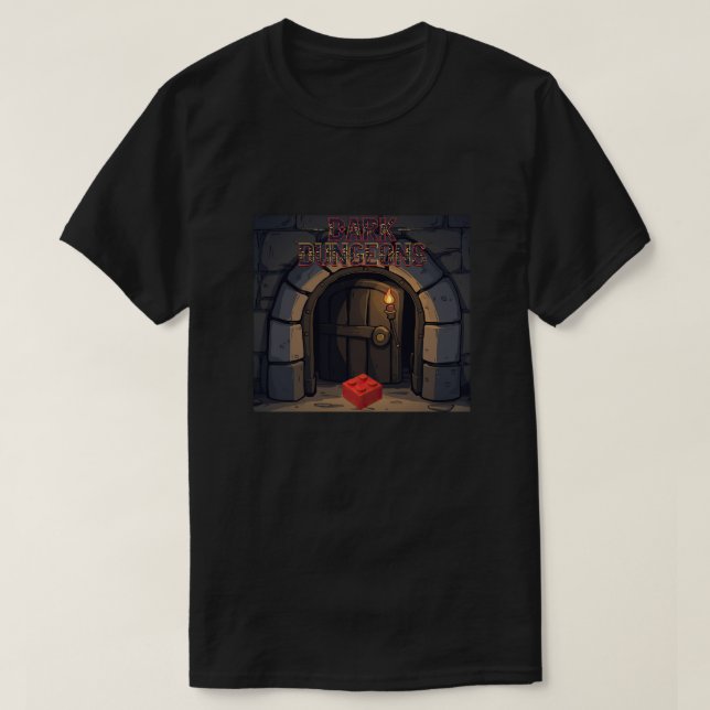 Camiseta Masmorras Sombrias (Frente do Design)