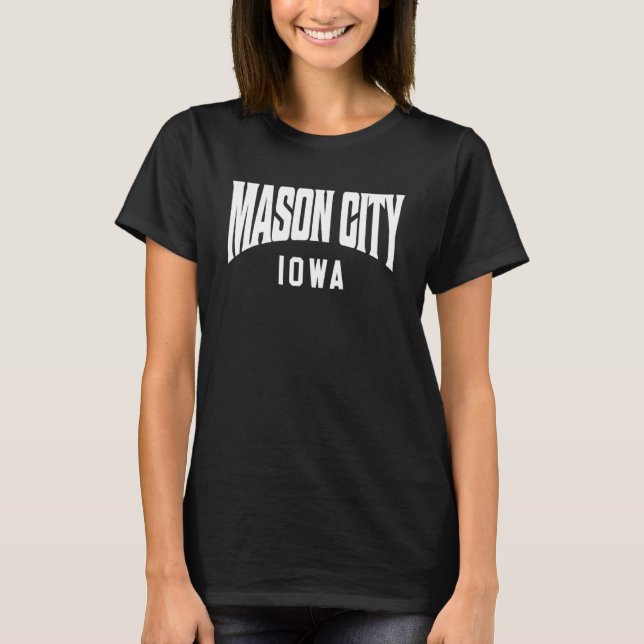 Camiseta Mason City Iowa (Frente)
