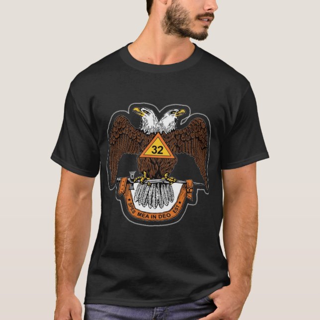 Camiseta Mason de 32º grau (Frente)