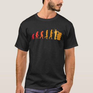 Camiseta Mason Evolution Wall Builder