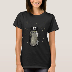 Camiseta Mason Jar e Fireflies