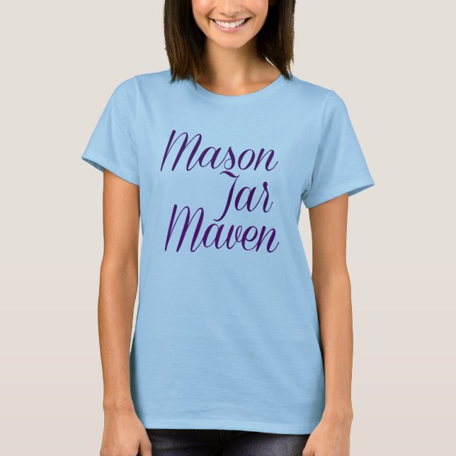 Camiseta Mason Jar Maven (Frente)