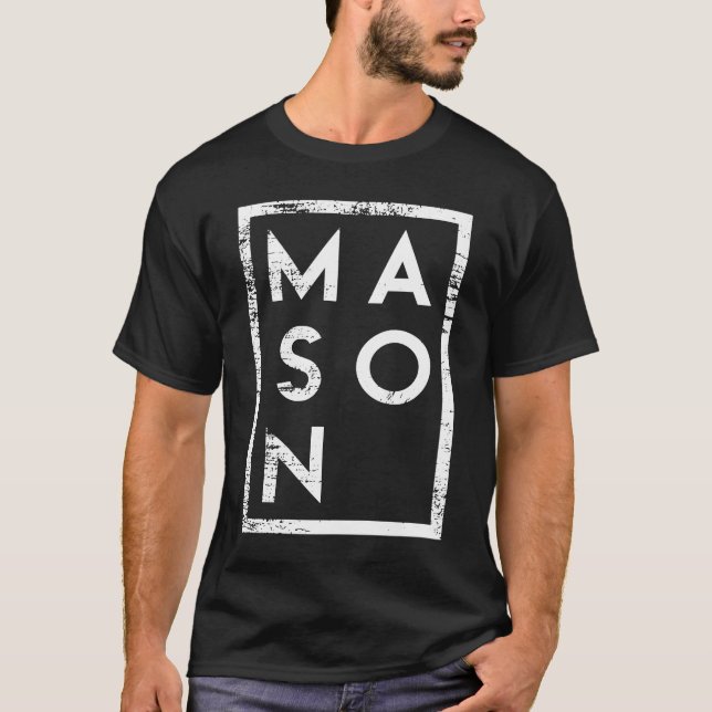 Camiseta Mason Minimalismo (Frente)