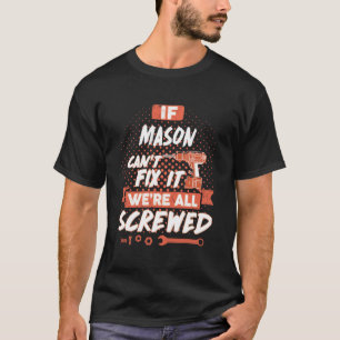 Camiseta MASON Name, MASON Family Name crest
