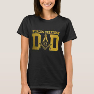 Camiseta Mason Pai Franco-Maçon Símbolo Maçônico Shriner Di
