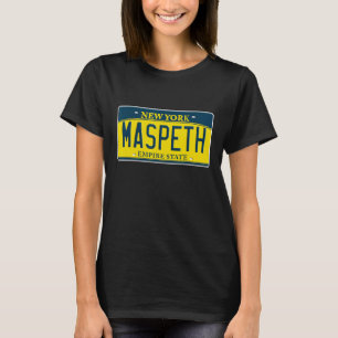 Camiseta Maspeth Queens NY New York Neighhood License Pl