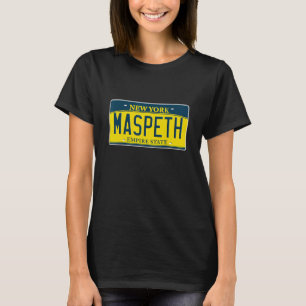 Camiseta Maspeth Queens NY New York Neighhood License Pl