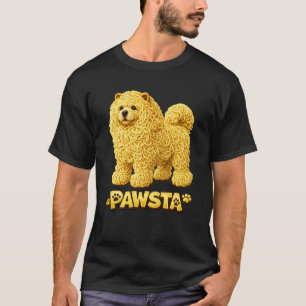 Camiseta Massa Espaguete Chow Chow Comida Italiana Amor Cac