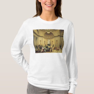 Camiseta Massa na capela expiatória, 1830-48