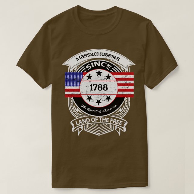 Camiseta Massachusetts15  (Frente do Design)