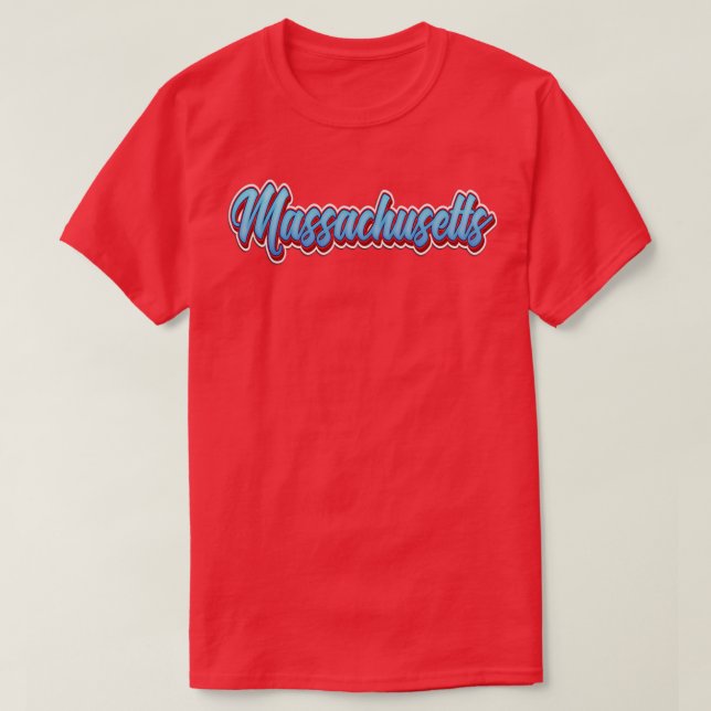 Camiseta Massachusetts7 (Frente do Design)