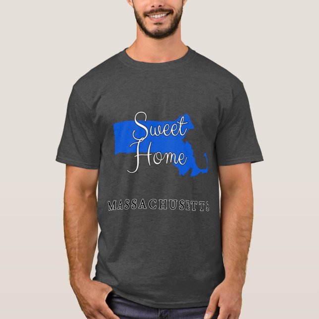 Camiseta Massachusetts Doce Lar Massachusetts (Frente)
