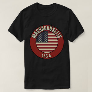 Camiseta Massachusetts Estados Unidos da América