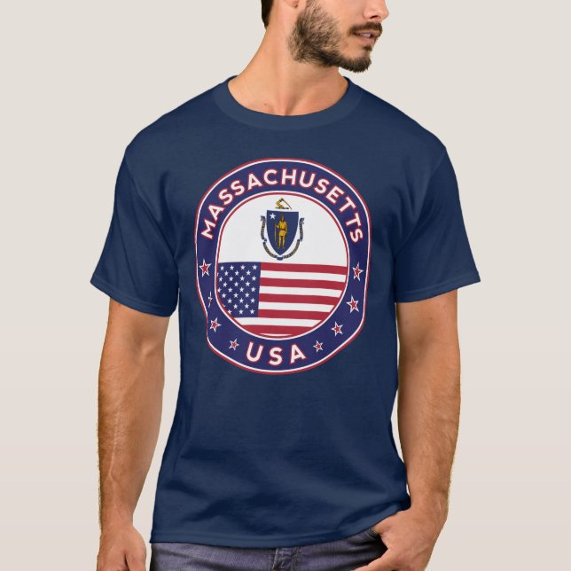 Camiseta Massachusetts, Massachusetts t-shirt, legging (Frente)