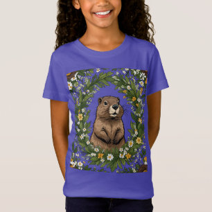 Camiseta Massachusetts Mayflowers e Groundhog Woodchuck 3