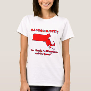 Camiseta Massachusetts - Não Tão Detestável Quanto Nova Jer
