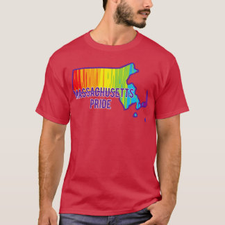 Camiseta Massachusetts Pride