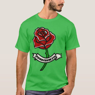Camiseta Massachusetts Super Dimensionado 5