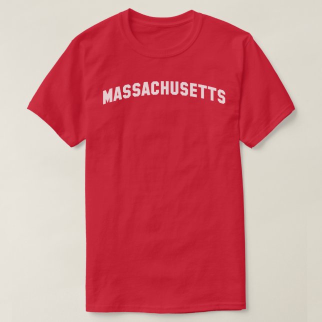 Camiseta Massachusetts TShirt 1 (Frente do Design)