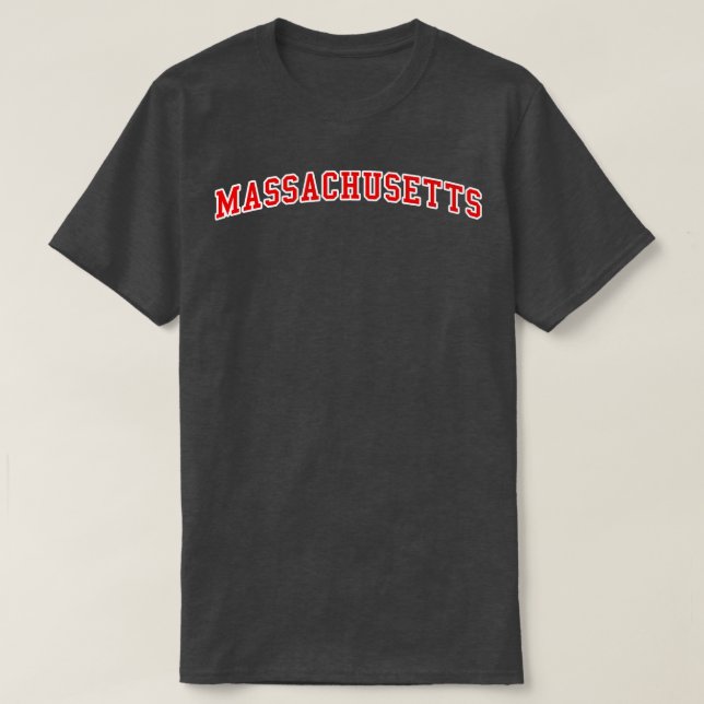 Camiseta Massachusetts TShirt 2 (Frente do Design)