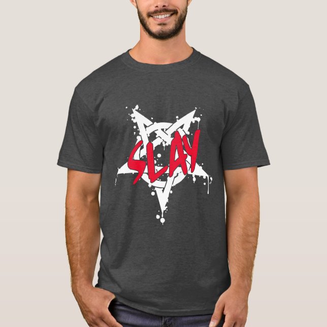 CAMISETA MASSACRE O PENTAGRAM (Frente)