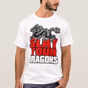 Camiseta MASSACRE SEUS DRAGÕES, para fãs de Jordão Peter