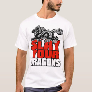 Camiseta MASSACRE SEUS DRAGÕES, para fãs de Jordão Peterson