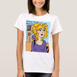 Camiseta Massage Hair não se importa com o desenho de Susan